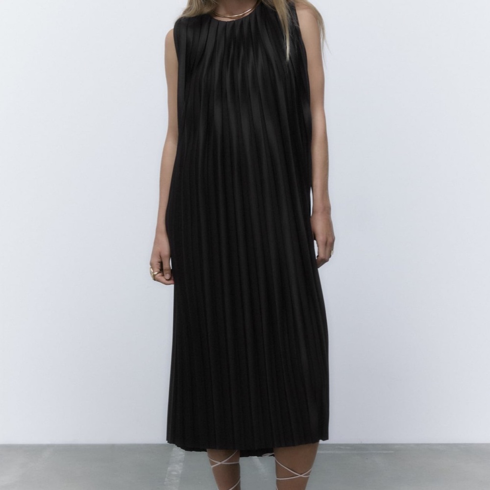 Zara pleated dress